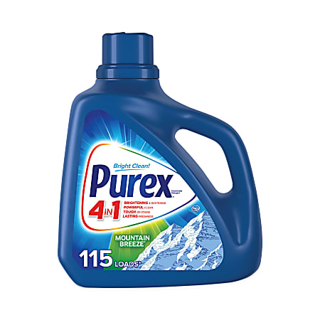 Purex® Liquid Laundry Detergent, Mountain Breeze, 150 oz, Bottle