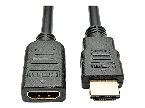 Tripp Lite DisplayPort to HDMI Adapter Converter Cable 6 Black - Office  Depot