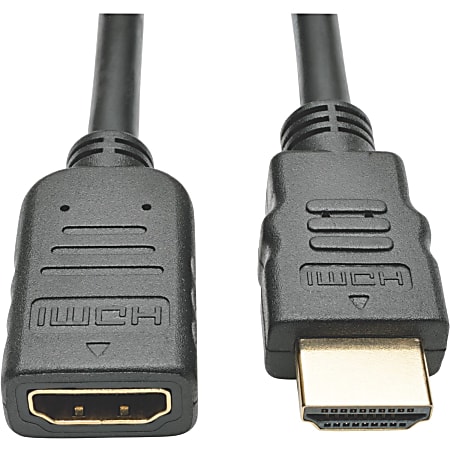 Tripp Lite DisplayPort to HDMI Adapter Converter Cable 6 Black - Office  Depot