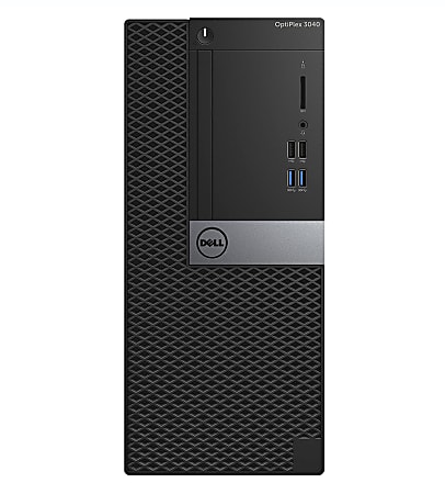 Dell™ Optiplex 3040 Refurbished Desktop, Intel® Core™ i7, 16GB Memory, 1TB Solid State Drive, Windows® 10, RF610651