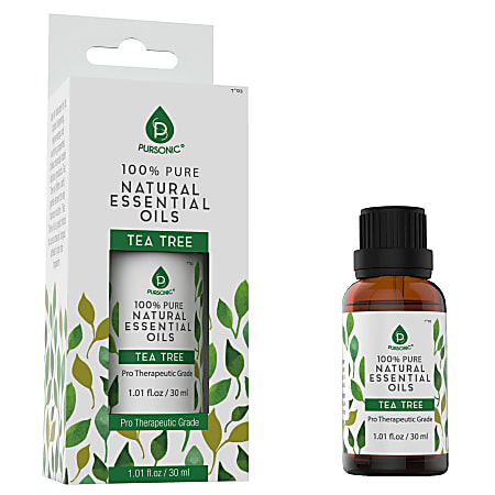 Pursonic 100% Pure Tea Tree Essential Oil Bottle,