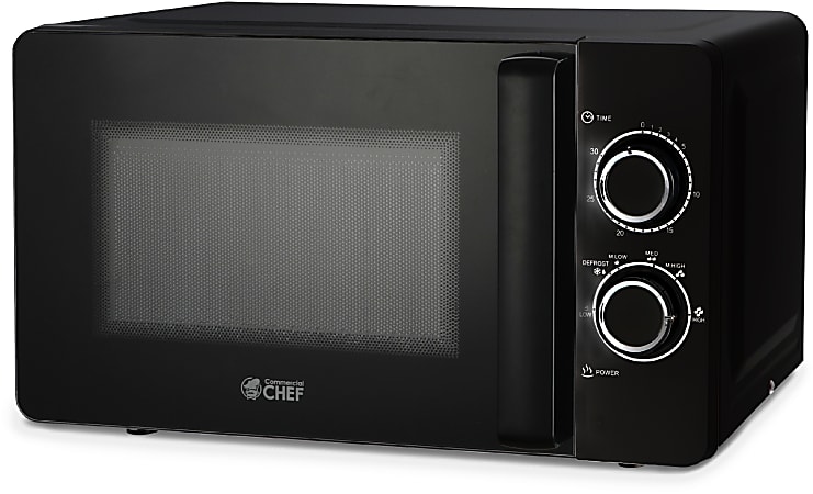 Commercial Chef 1.6 Cu. ft. Countertop Microwave Oven Stainless