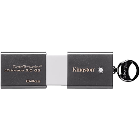Kingston 64GB USB 3.0 DataTraveler Ultimate G3 (Read 150MB/s, Write 70MB/s) - 64 GB - USB 3.0 - 150 MB/s Read Speed - 70 MB/s Write Speed - 5 Year Warranty