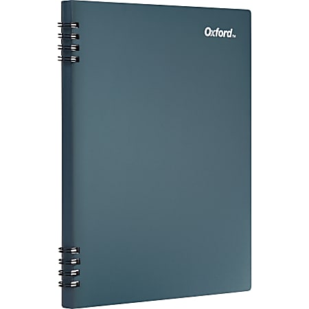 Oxford University Press Stone Paper Notebook - 60 Sheets - 6" x 8" - Blue Cover - 1 Each