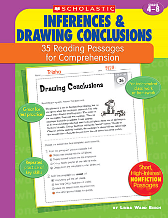 Scholastic Comprehension — Inference — Grades 4-8