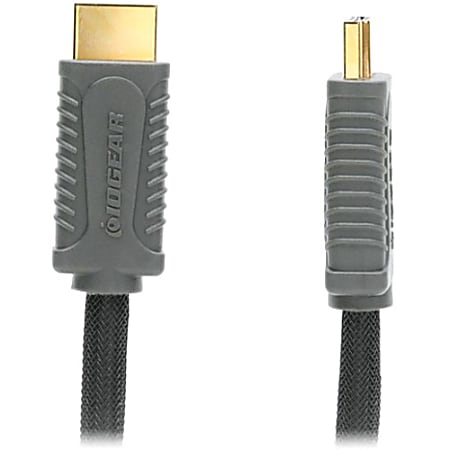 IOGEAR HDMI Cable with Ethernet - 9.80 ft HDMI A/V Cable for Video Device, TV, Gaming Console - First End: 1 x HDMI Male Digital Audio/Video - Second End: 1 x HDMI Male Digital Audio/Video - Shielding