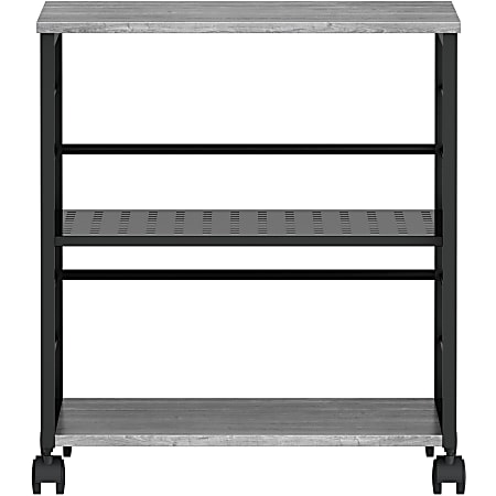 Lorell Deskside Mobile Machine Stand - 200 lb Load Capacity - 26.5
