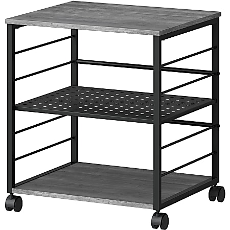 Lorell Deskside Mobile Machine Stand - 200 lb Load Capacity - 26.5