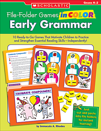Scholastic File Folder Games — Early Grammar