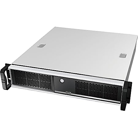 Chenbro 2U High Flexibility Industrial Server Chassis - Rack-mountable - Metal - 2U - 6 x Bay - 1 x 3.15" x Fan(s) Installed - 1 x 400 W - Power Supply Installed - Micro ATX Motherboard Supported - 15.12 lb - 3 x Fan(s) Supported - 3 x External 5.25" Bay