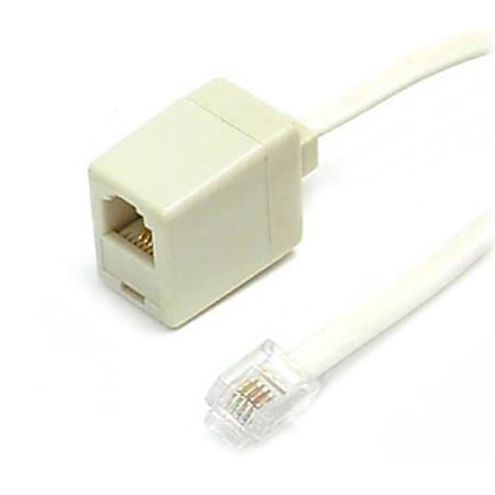 StarTech.com 25 ft RJ11 Telephone Extension Cable
