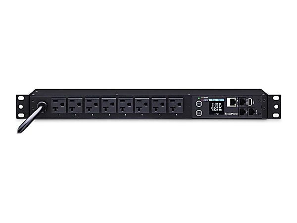 CyberPower Monitored Series PDU31002 - Power distribution unit (rack-mountable) - AC 100-120 V - Ethernet, serial - PDU31002