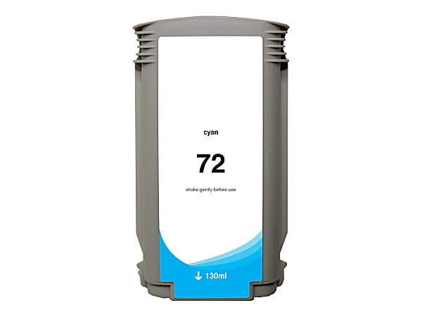 Clover Imaging Group Wide Format - 130 ml - High Yield - cyan - compatible - ink cartridge (alternative for: HP 72) -  - WH72C