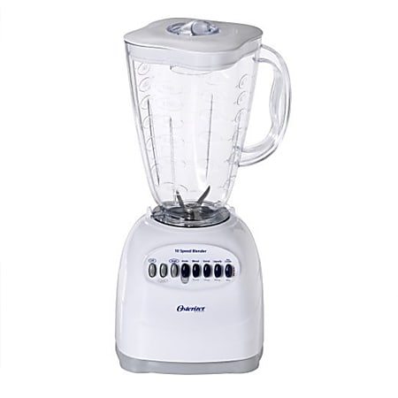 Oster 10-Speed Blender, White