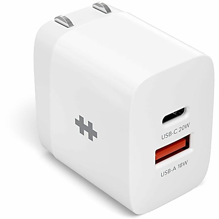 Targus® Sanho HyperJuice 20W USB-C Charger, White, HJ205US