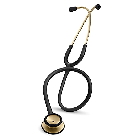 Black and online gold littmann stethoscope
