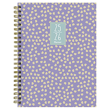 2025-2026 TF Publishing Medium Weekly/Monthly Planner, 6-1/2” x 8”, Polka, July 2025 To June 2026