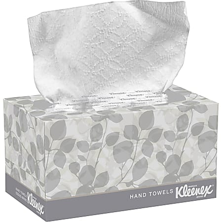 Kleenex® 1-Ply Paper Towels In A Pop-Up Box, Pack Of 120 Sheets