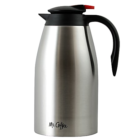 Coffee Galion Quart Insulated Coffee Pot Silver Office Depot
