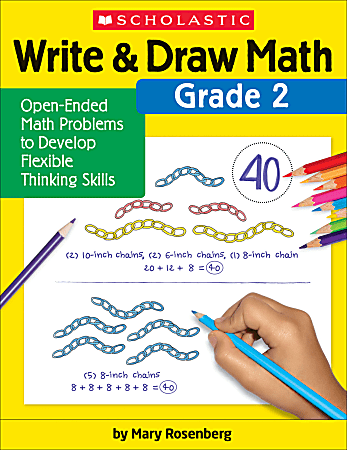 Scholastic® Write & Draw Math: Grade 2