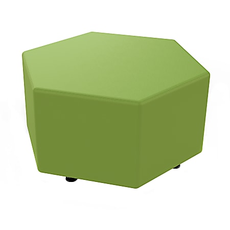 Marco Hexagon Seating Ottoman, Sprite