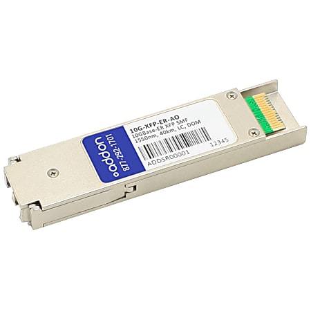 AddOn Brocade 10G-XFP-ER Compatible TAA Compliant 10GBase-ER XFP Transceiver (SMF, 1550nm, 40km, LC, DOM)