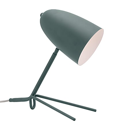 Zuo Modern Jamison Table Lamp, 15"H, Green