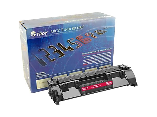 Troy Remanufactured Black Toner Cartridge Replacement For HP