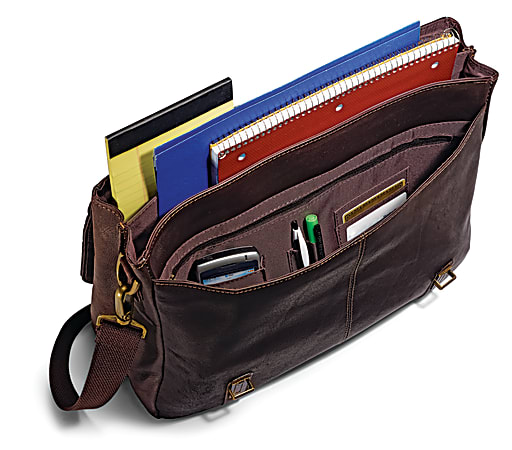 Fossil defender portfolio messenger briefcase sale