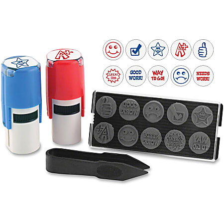Office clearance depot stamps