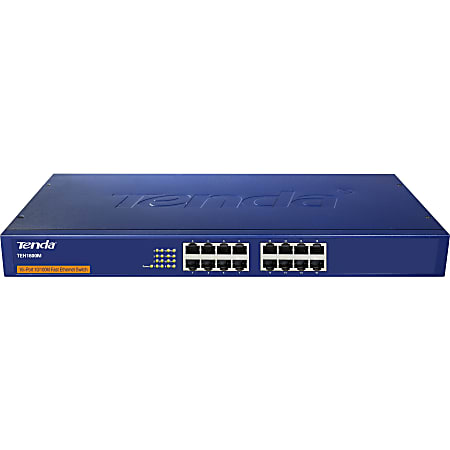 Tenda TEH1600M 16-Port 10/100 Mbps Fast Ethernet Switch