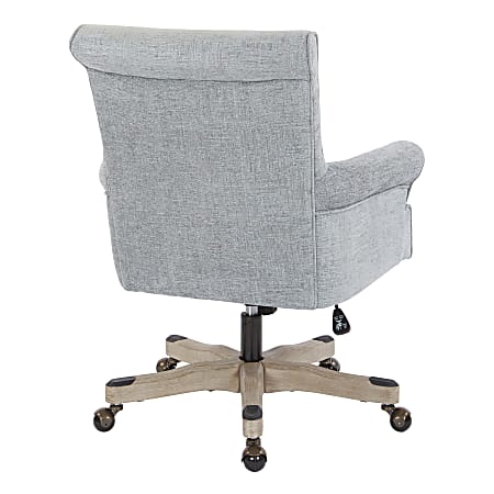 Office Star™ Megan Metal/Wood Office Chair, Mist