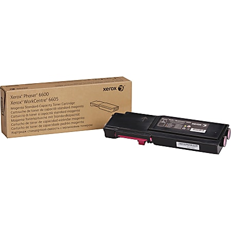 Xerox® 6600 Magenta Toner Cartridge, 106R02242