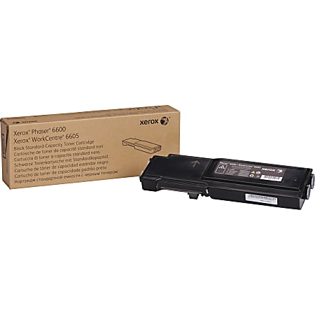 Xerox® 6600 Black Toner Cartridge, 106R02244