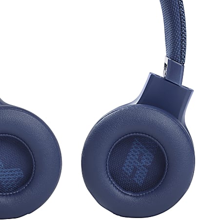 JBL Live 460NC Wireless On Ear NC Headphones Blue - Office Depot