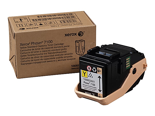 Xerox® 7100 Yellow Toner Cartridge, 106R02601