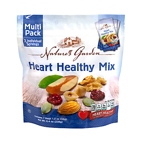 Nature's Garden Healthy Heart Mix, 1.2 oz, 7 Count, 6 Pack