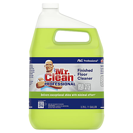Mr. Clean® Floor Cleaner, 128 Oz Bottle, Case Of 3