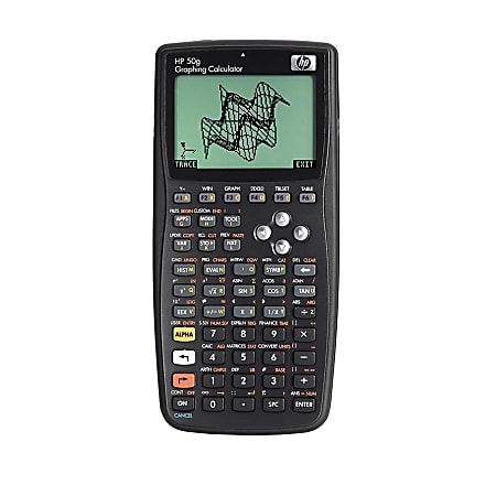 HP 50G Graphing Calculator - 2300 Functions - 512 KB, 2 MB - RAM, ROM - Battery Powered - 0.9" x 3.4" x 7.2" - Silver - 1 Each