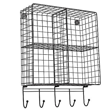 Threshold wall shelf with hooks hotsell