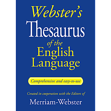 Bendon Webster's Thesaurus Of The English Language