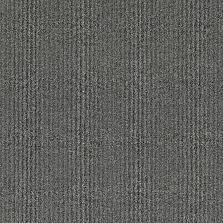 Foss Floors Ridgeline Peel & Stick Carpet Tiles, 24" x 24", Sky Gray, Set Of 15 Tiles
