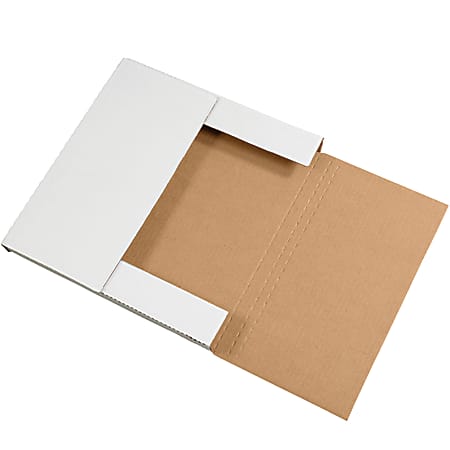 Partners Brand Easy Fold Mailers, 24" x 24" x 2", White, Pack Of 20