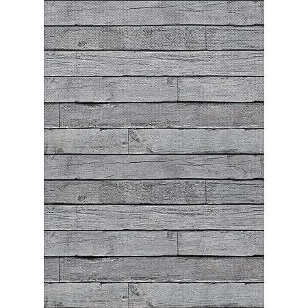 Teacher Created Resources Better Than Paper Bulletin Board Paper, 4' x 12', Gray Wood, Pack Of 4 Rolls