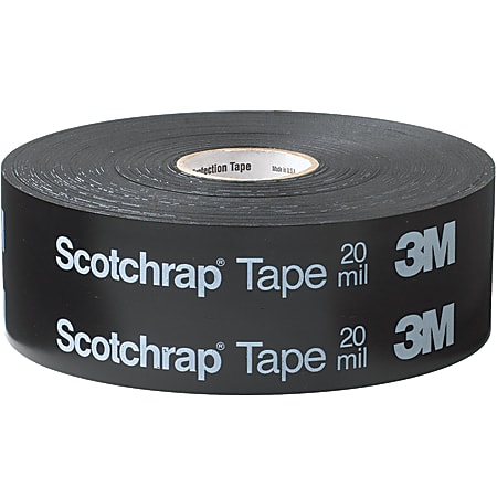 3M™ 51 Scotchwrap™ Corrosion Protection Tape, 2" x 100', Black, Case Of 12