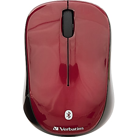 Bluetooth Wireless Tablet Multi-Trac Blue LED Mouse - Garnet - Blue LED - Wireless - Bluetooth - Garnet - 1 Pack - 1600 dpi - Symmetrical