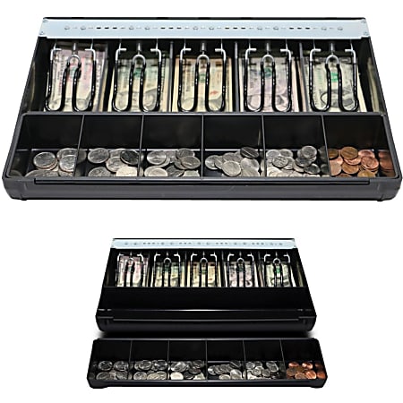 apg® Cash Drawer, 5 Bill/6 Coin Compartments, PK15U6BX