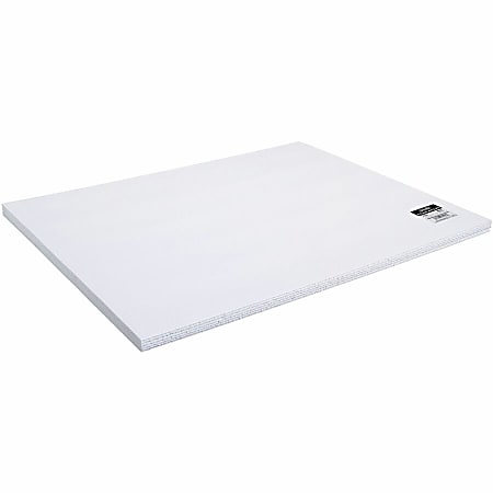 Foam core board, white, 24x36, 25 shts per ctn