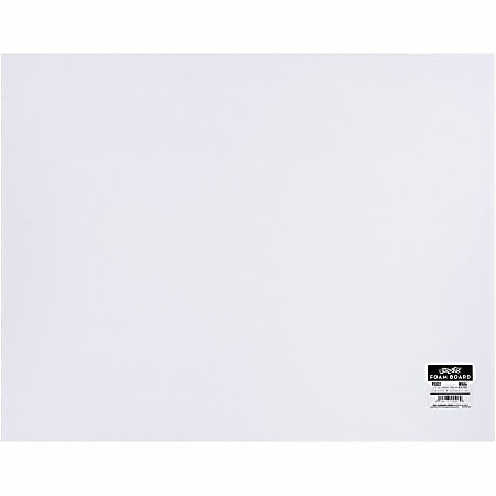 Office Depot® Brand Color Tag Board, 22 x 28, White