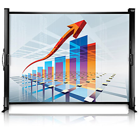 Epson® ES1000 Ultraportable Tabletop Projection Screen